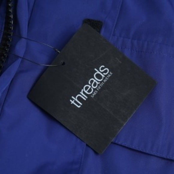 NWT Threads of Saks 5th Ave. Microfiber Wind Jacket - Picture 7 of 7